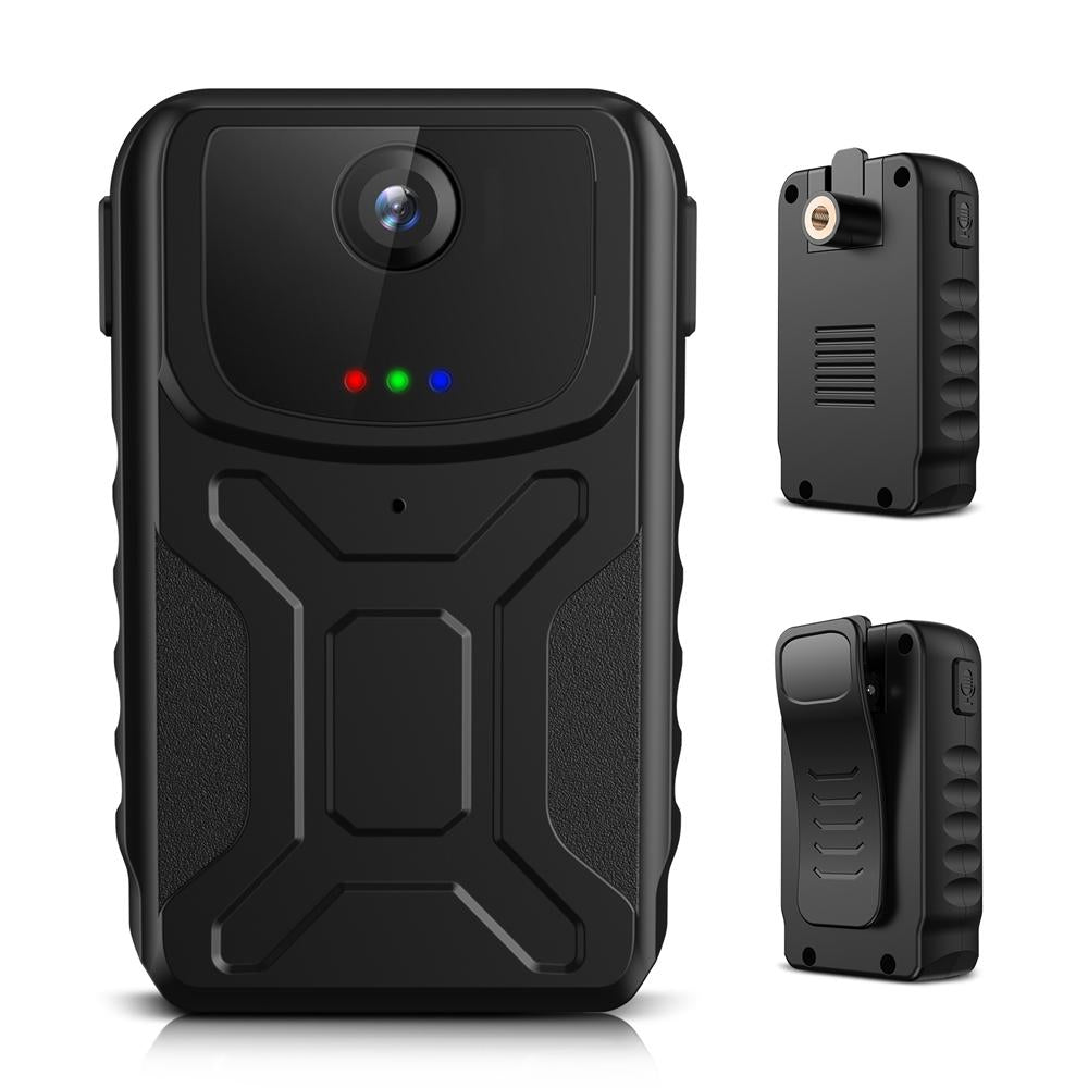 Portable Mini Camera - 1080P 140 Degree Wide Angle Black