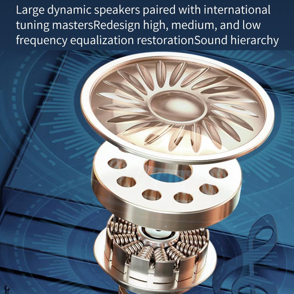 Mini Invisible Bluetooth Earphones with Charging Case - Black