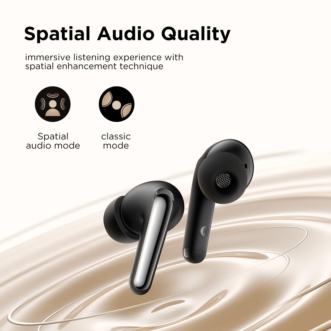 True Wireless Funpods Bluetooth Earphones - Black
