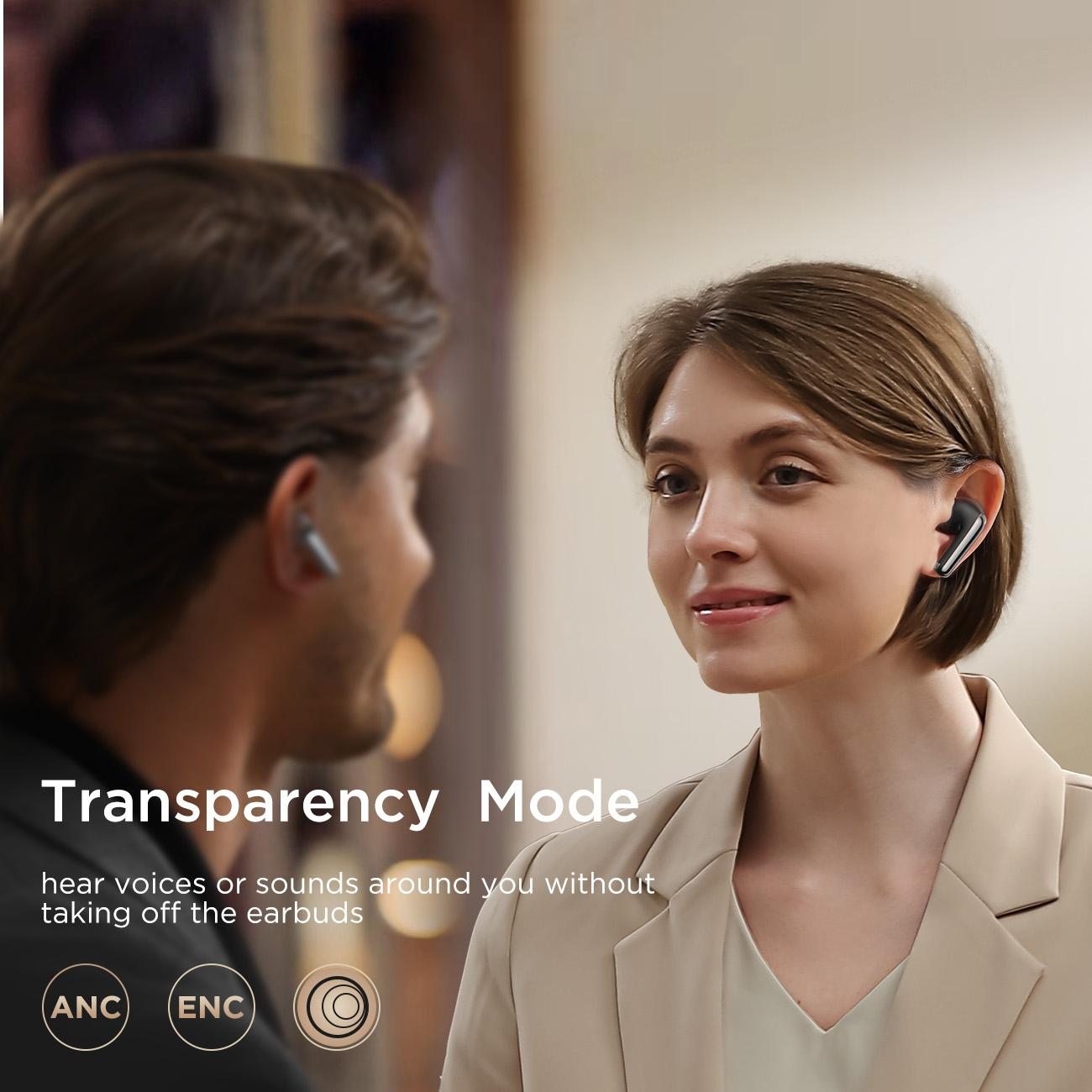 True Wireless Funpods Bluetooth Earphones - Black
