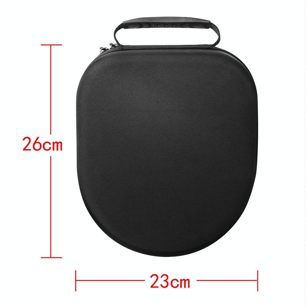 Portable Shockproof Bag for Dyson Air Purification Headset - Black