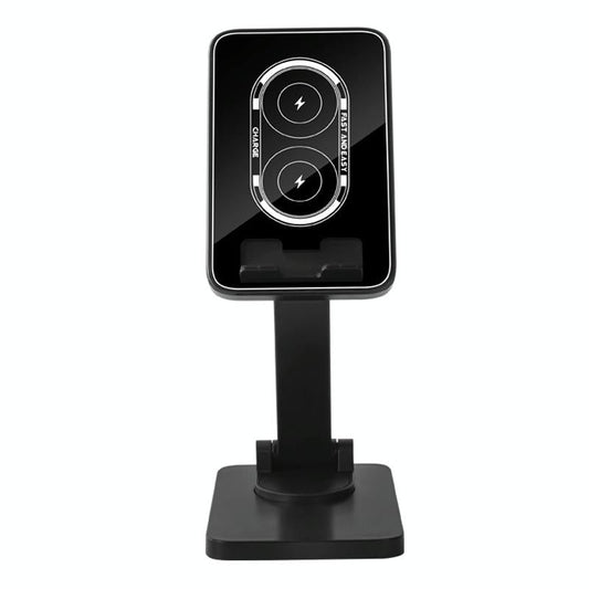 15W Wireless Charging Phone Holder Black