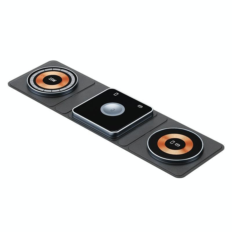 15W 3 In 1 Foldable Magnetic Wireless Charger