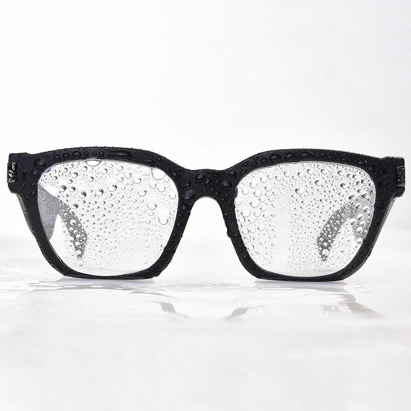 Waterproof Bluetooth Glasses Earphone - Mini Binaural Smart Call - Black Sunglasses