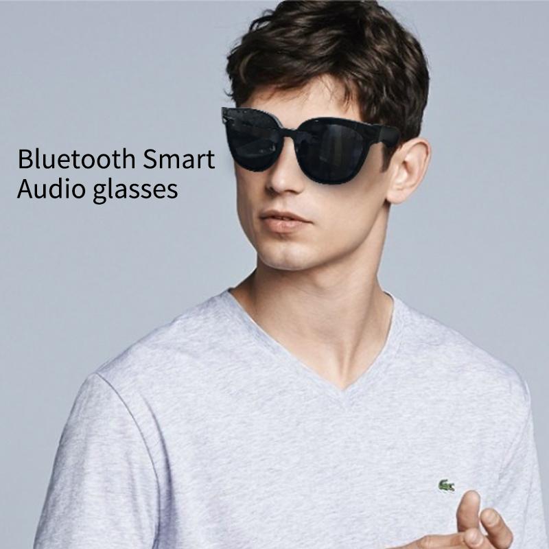 Smart Audio Sunglasses with Bluetooth Earphone - A13 - Dark Gray