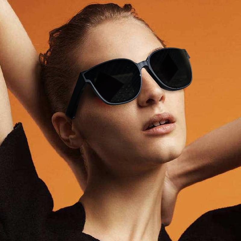 Smart Audio Sunglasses with Bluetooth Earphone - A13 - Dark Gray