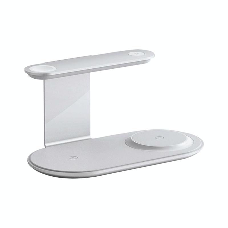 3 In 1 Wireless Charger With Night Light 15W - Black