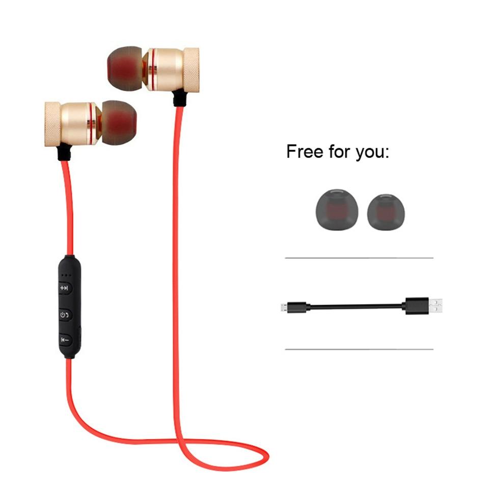 Wireless Bluetooth Sport Earbuds with Mic - Moreblue S07 - Black