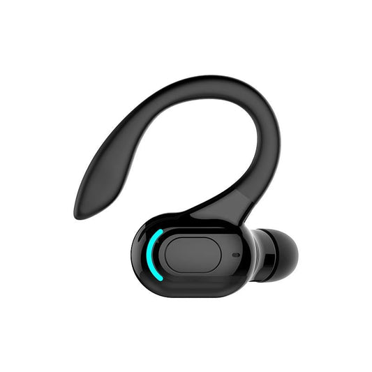 Wireless Sports Earphones - F8 Bluetooth 5.1 Ear-mounted Stereo - Black