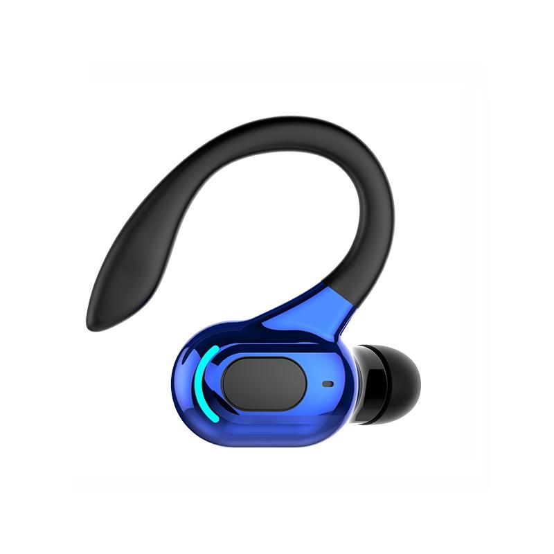 Wireless Sports Earphones - F8 Bluetooth 5.1 Ear-mounted Stereo - Black