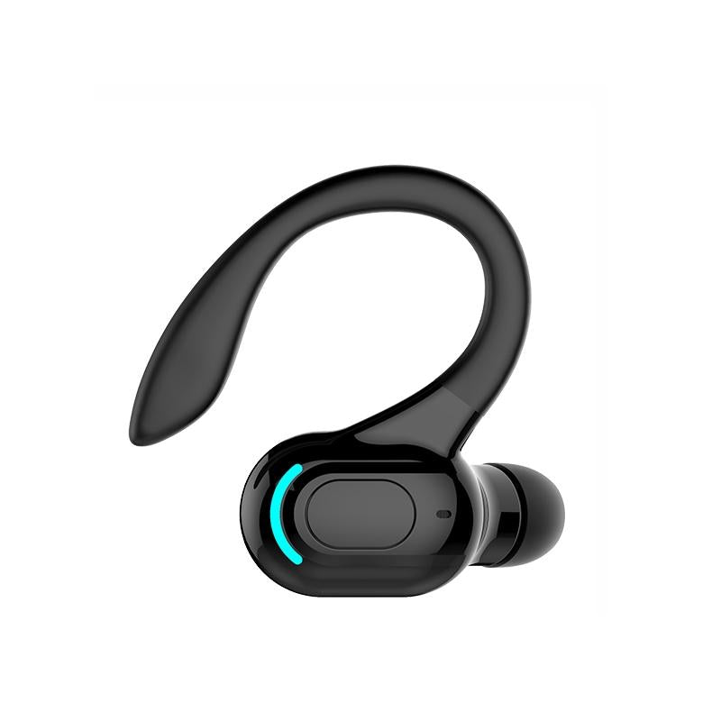 Wireless Sports Earphones - F8 Bluetooth 5.1 Ear-mounted Stereo - Black