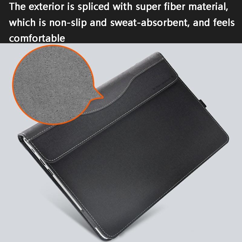 Protective Leather Case for Huawei Honor Magicbook - Slim Design - Dark Gray