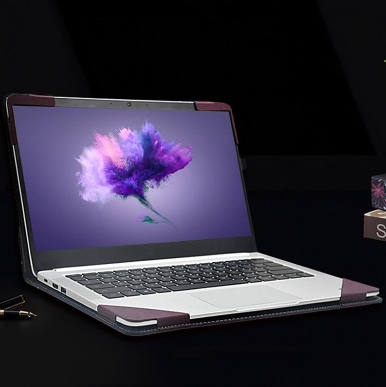 Protective Leather Case for Huawei Honor Magicbook - Slim Design - Dark Gray