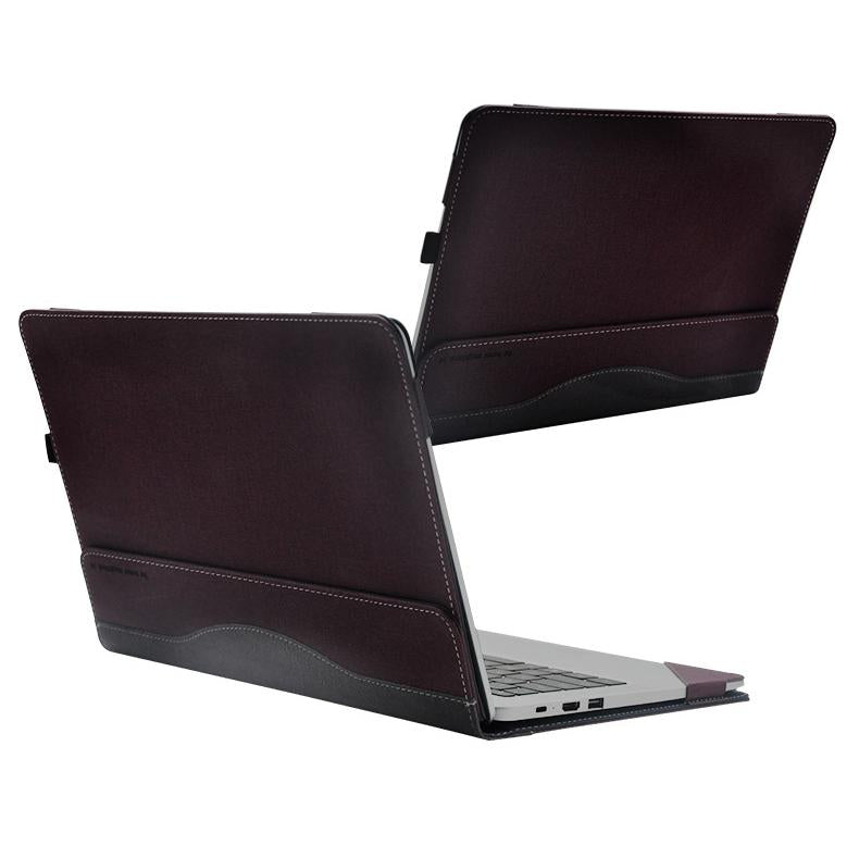 Protective Leather Case for Huawei Honor Magicbook - Slim Design - Dark Gray