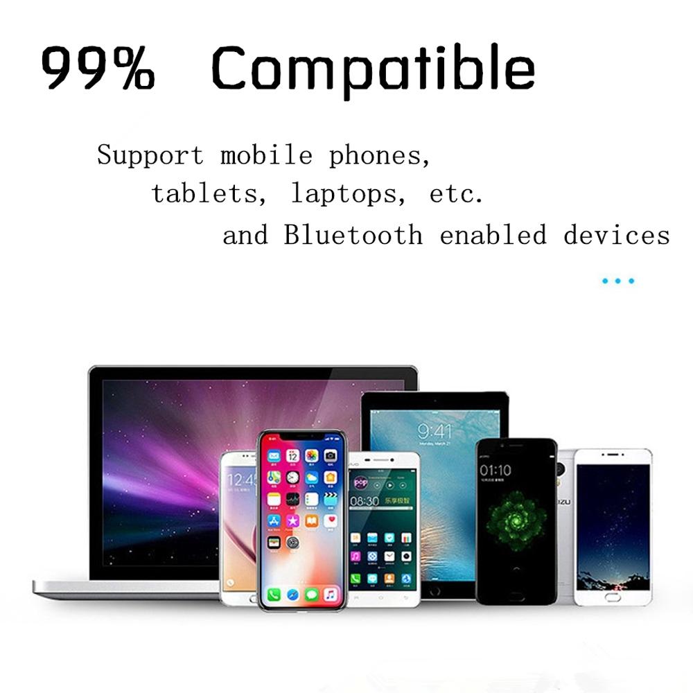 Mini Bluetooth Earphone with Mic - S650 Gen 2 - Black