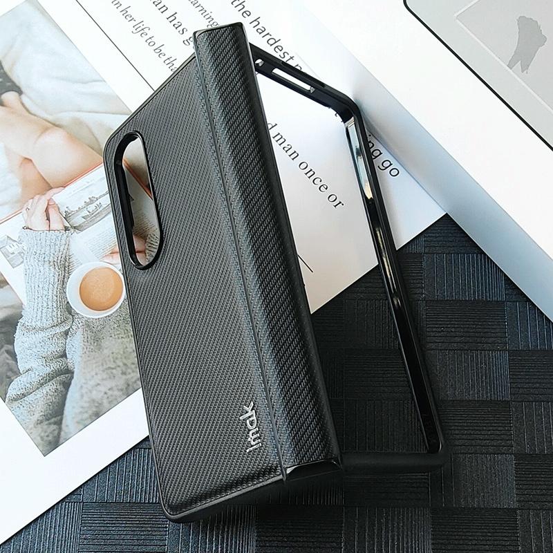 For Samsung Galaxy Z Fold4 5G Carbon Fiber Case