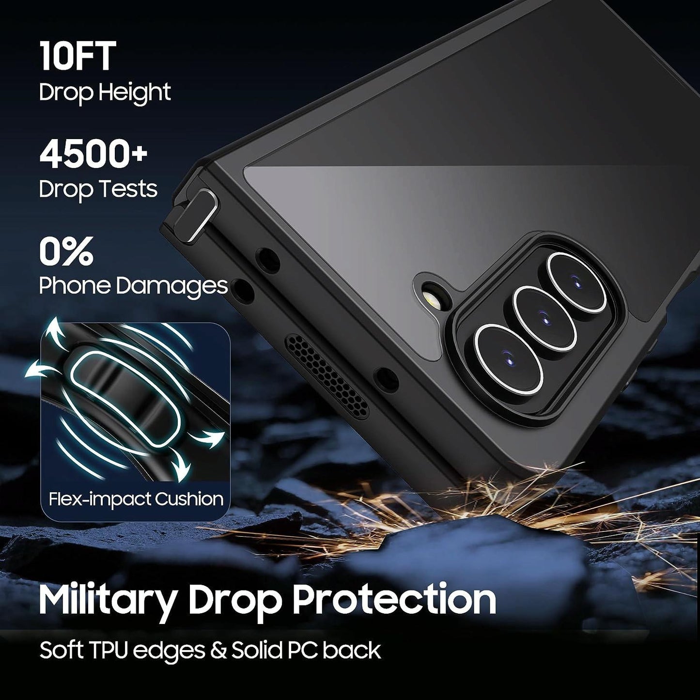 For Samsung Galaxy Z Fold4 5G Tpu Case - Ultra Thin