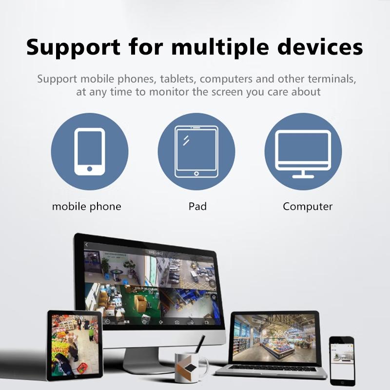 Smart Hd Wireless Ptz Camera - 5Mp Grey