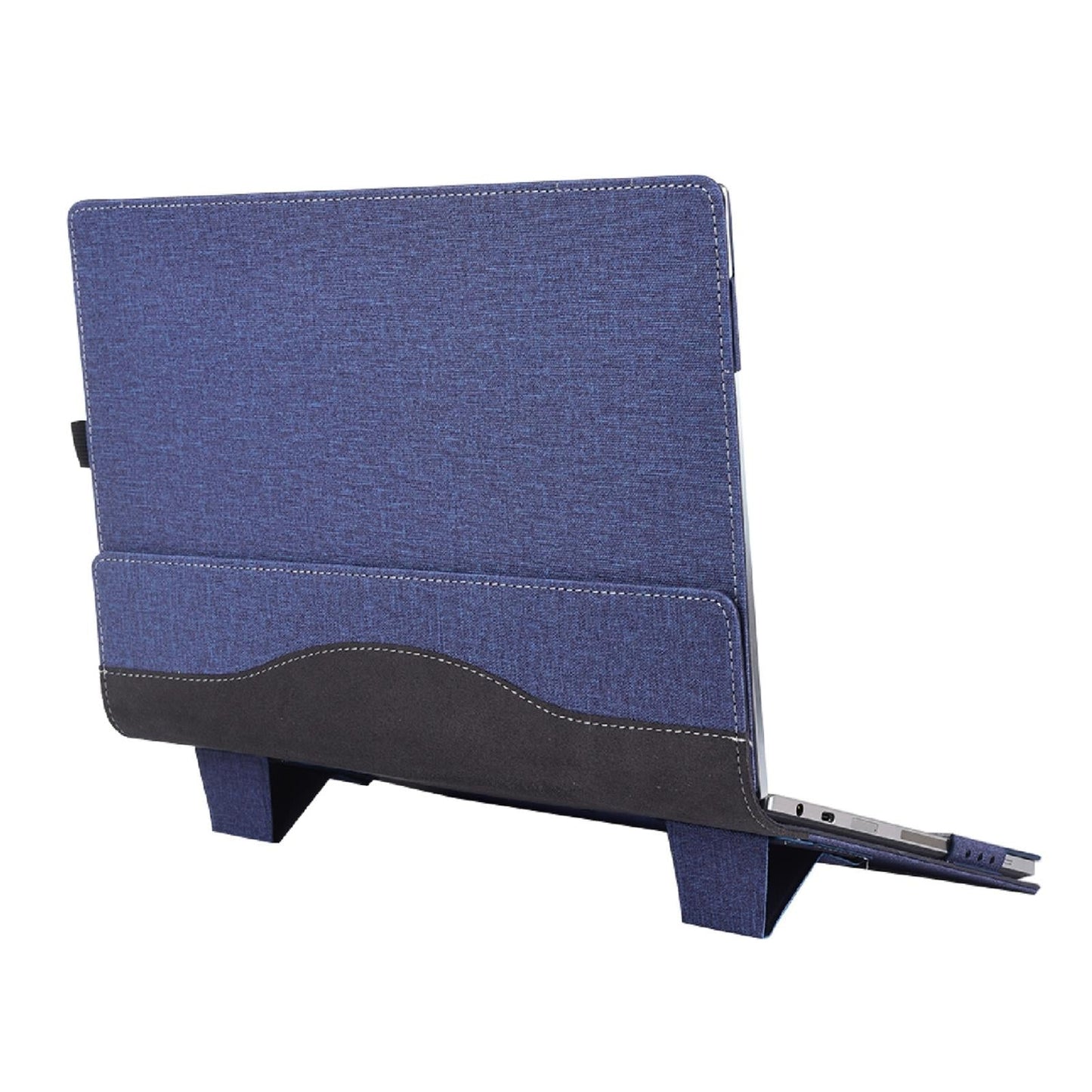 Protective Leather Laptop Case With Stand - 13.3 Inch - Black - For Samsung Galaxy Book 2 360