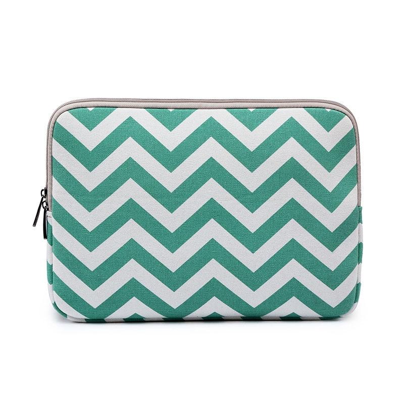 14 Wavy Pattern Notebook Liner Bag - Wavy Design - Gray