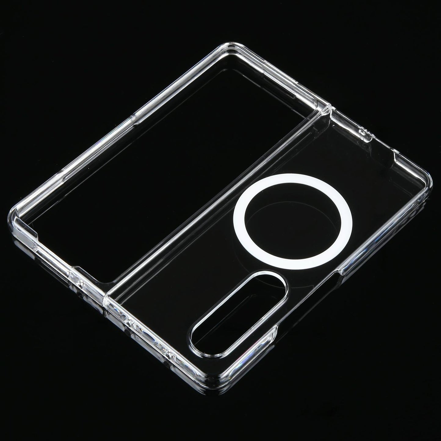 For Samsung Galaxy Z Fold4 5G Shockproof Magsafe Case - Transparent