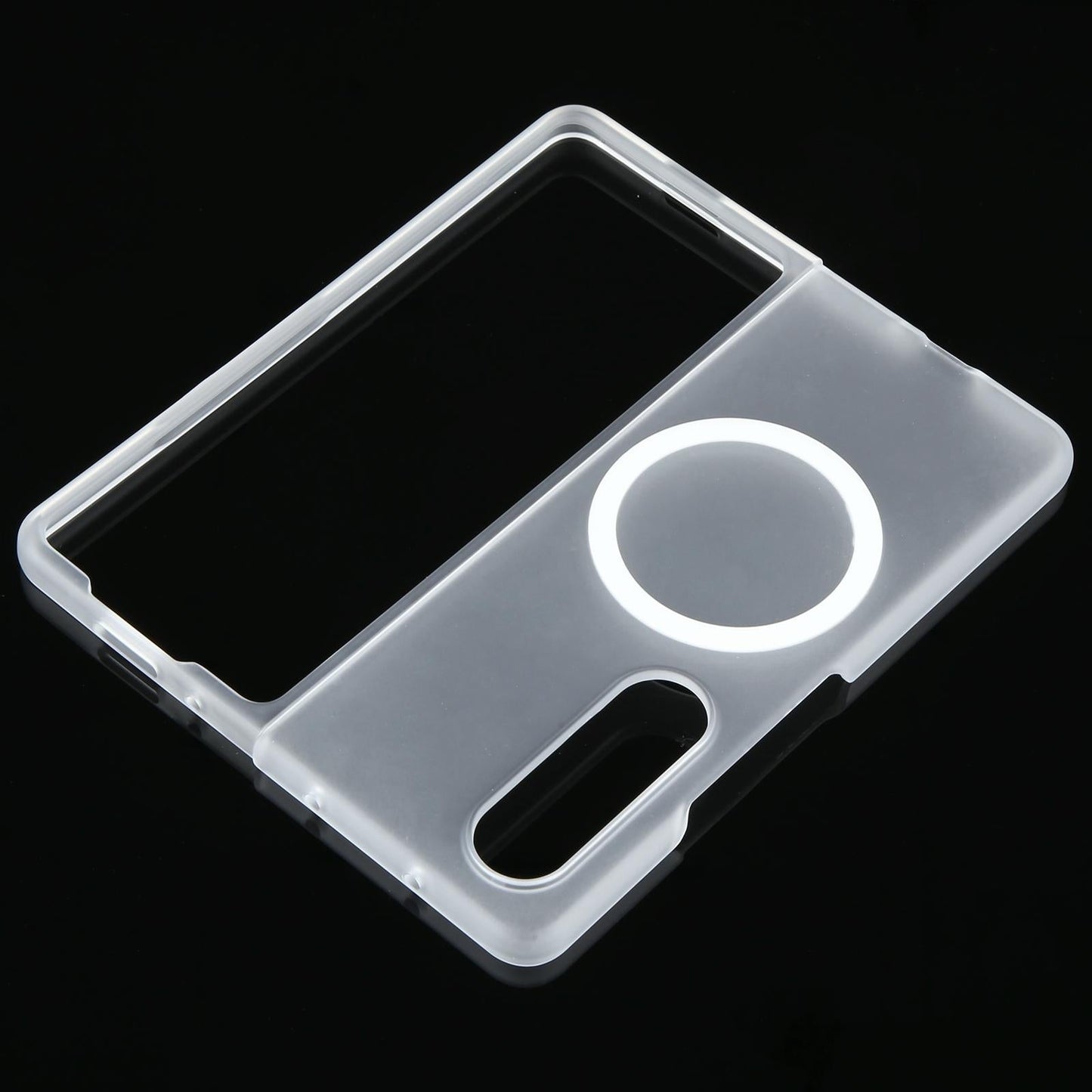 For Samsung Galaxy Z Fold4 5G Shockproof Magsafe Case - Transparent