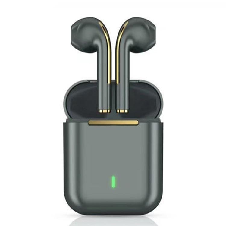 Wireless t & g J18 Bluetooth Earphones with Charging Box - Black