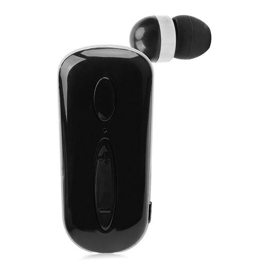 Wireless Bluetooth Earphone with Vibration Reminder and Clip - Pink