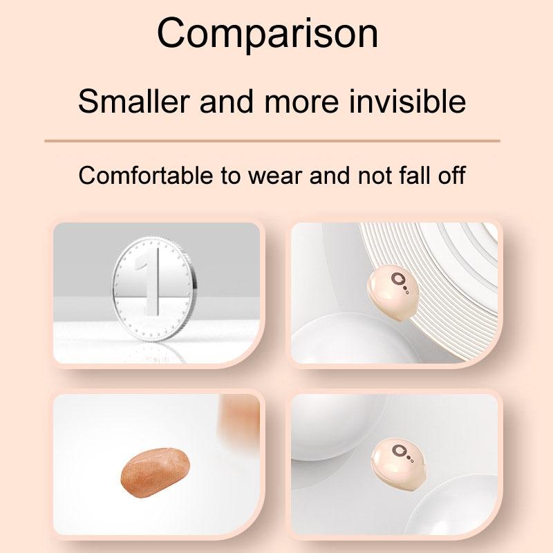 Mini Wireless Sports Earphones with Bluetooth for Sleep - S800 - White