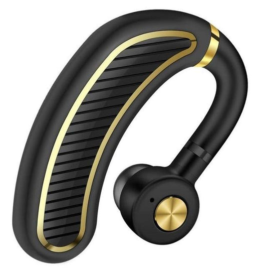 Wireless Bluetooth Earphones with Mic - 24hrs Work Time - for Iphone / Android - Black / Gold