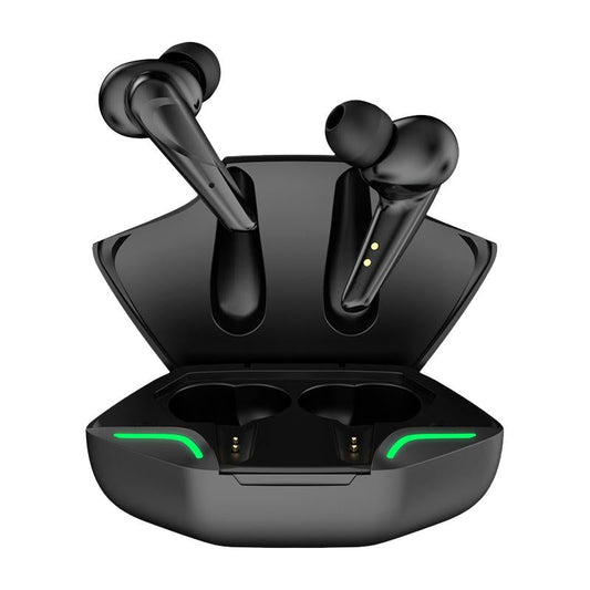 Wireless Gaming Earbuds with Bluetooth 5.0 and Led - White