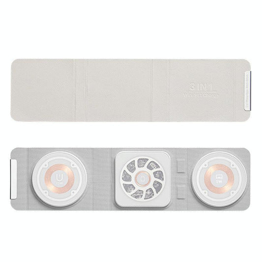 3 In 1 Portable Magsafe Wireless Charger - White