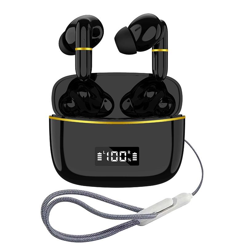 Wireless In-ear Earphones with Digital Charging Case - J2 - White