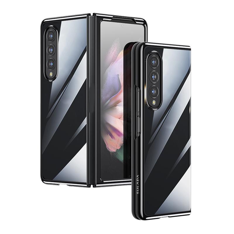 For Samsung Galaxy Z Fold4 5G Shockproof Protective Case - Black