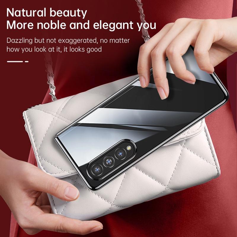 For Samsung Galaxy Z Fold4 5G Shockproof Protective Case - Black