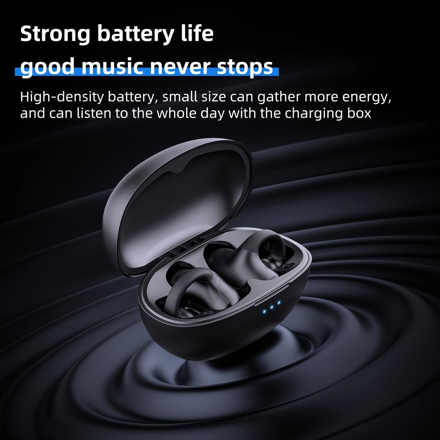 Wireless Bluetooth Earphone - Ear-mounted T306 - White