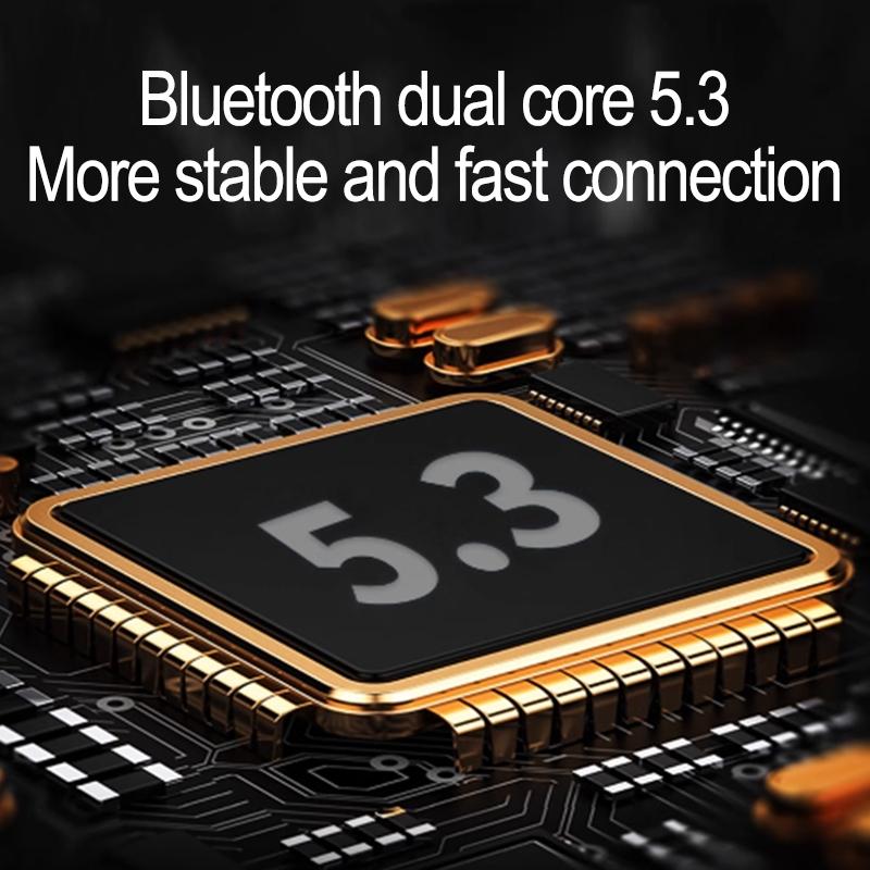 Coconut Ball Bluetooth Earphones with Charging Case - White