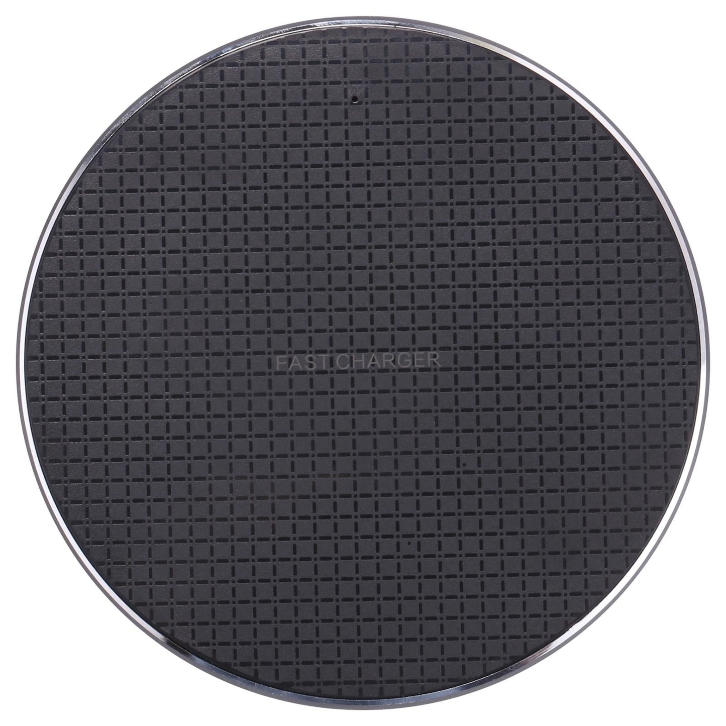 15W Plaid Desktop Wireless Charger - White