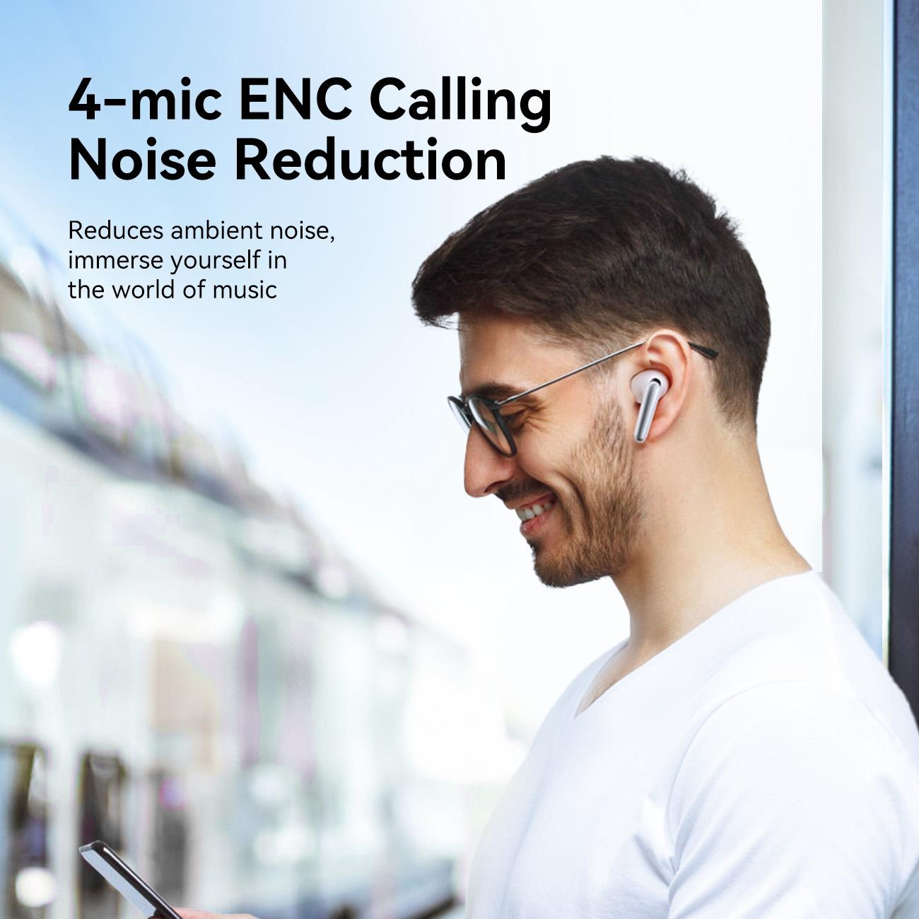 True Wireless Funpods Bluetooth Earphones - White