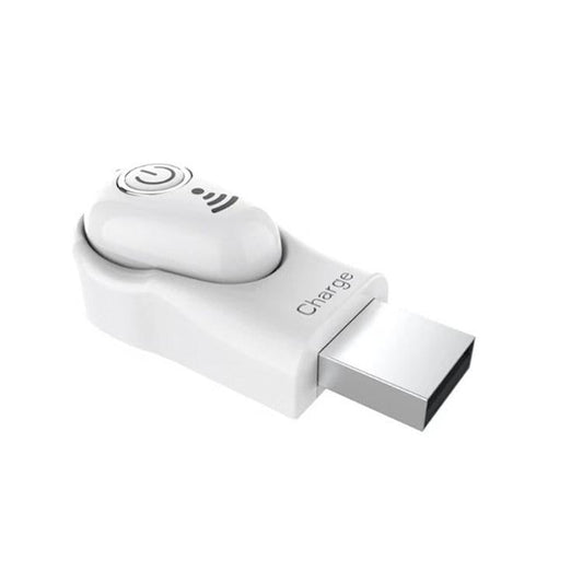 Mini Bluetooth Earphone with Mic - S650 Gen 2 - White