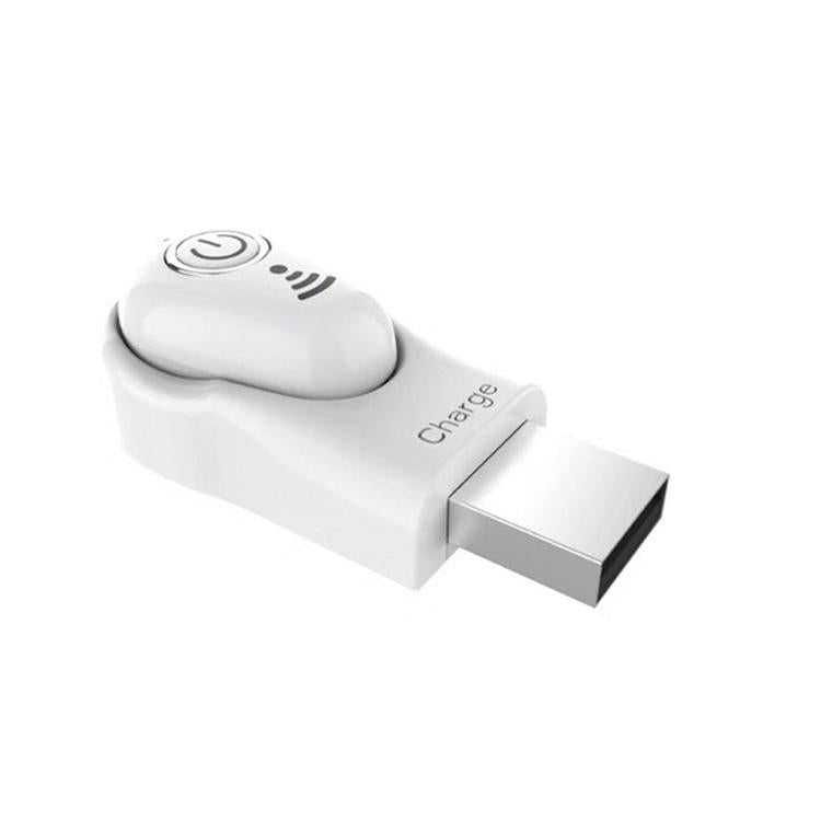 Mini Bluetooth Earphone with Mic - S650 Gen 2 - White