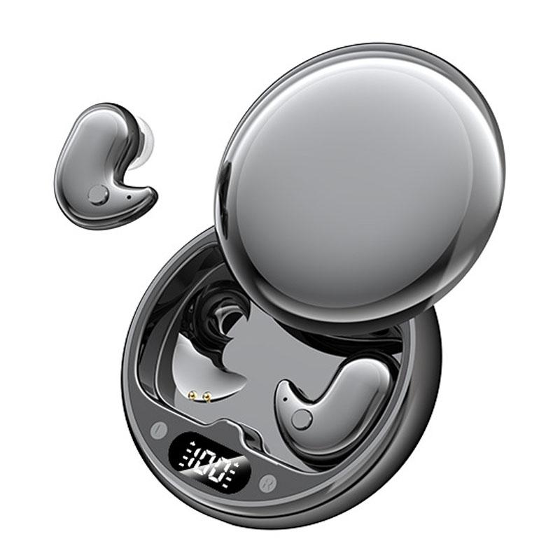 Wireless Sleep Earphones - Bluetooth 5.3 - Tws - Mini - Side Sleeping - Running - Sports - Black
