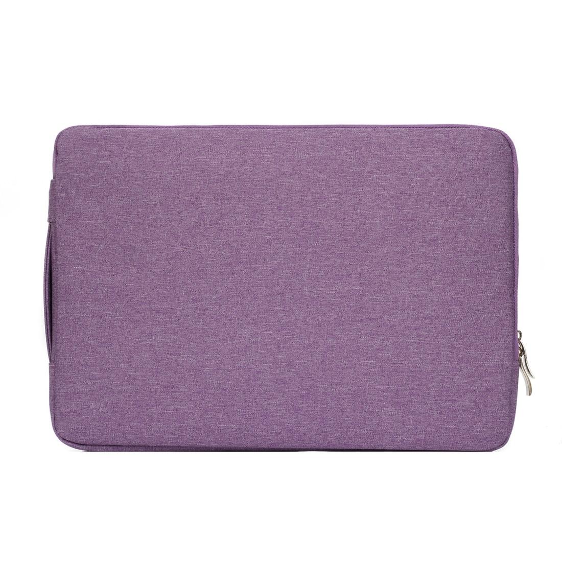 Universal Denim Laptop Bag for 13.3 Notebooks - Fits Macbook Air / Pro - Portable & Stylish - 35.5x26.5x2cm - Black