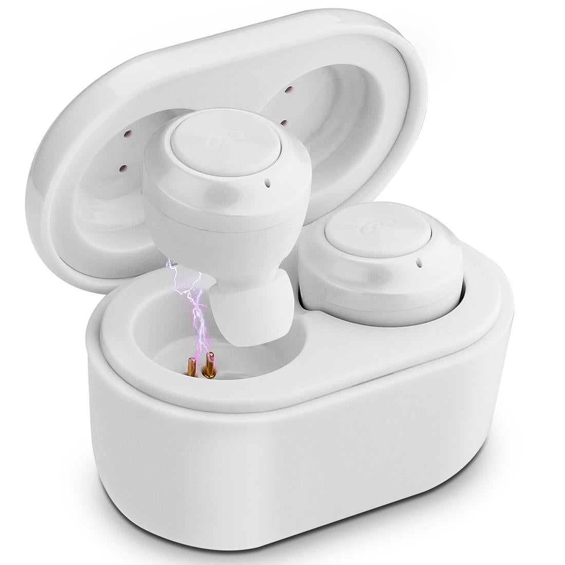 Bluetooth 5.0 Earphones with Magnetic Charging Box - Wireless - Black