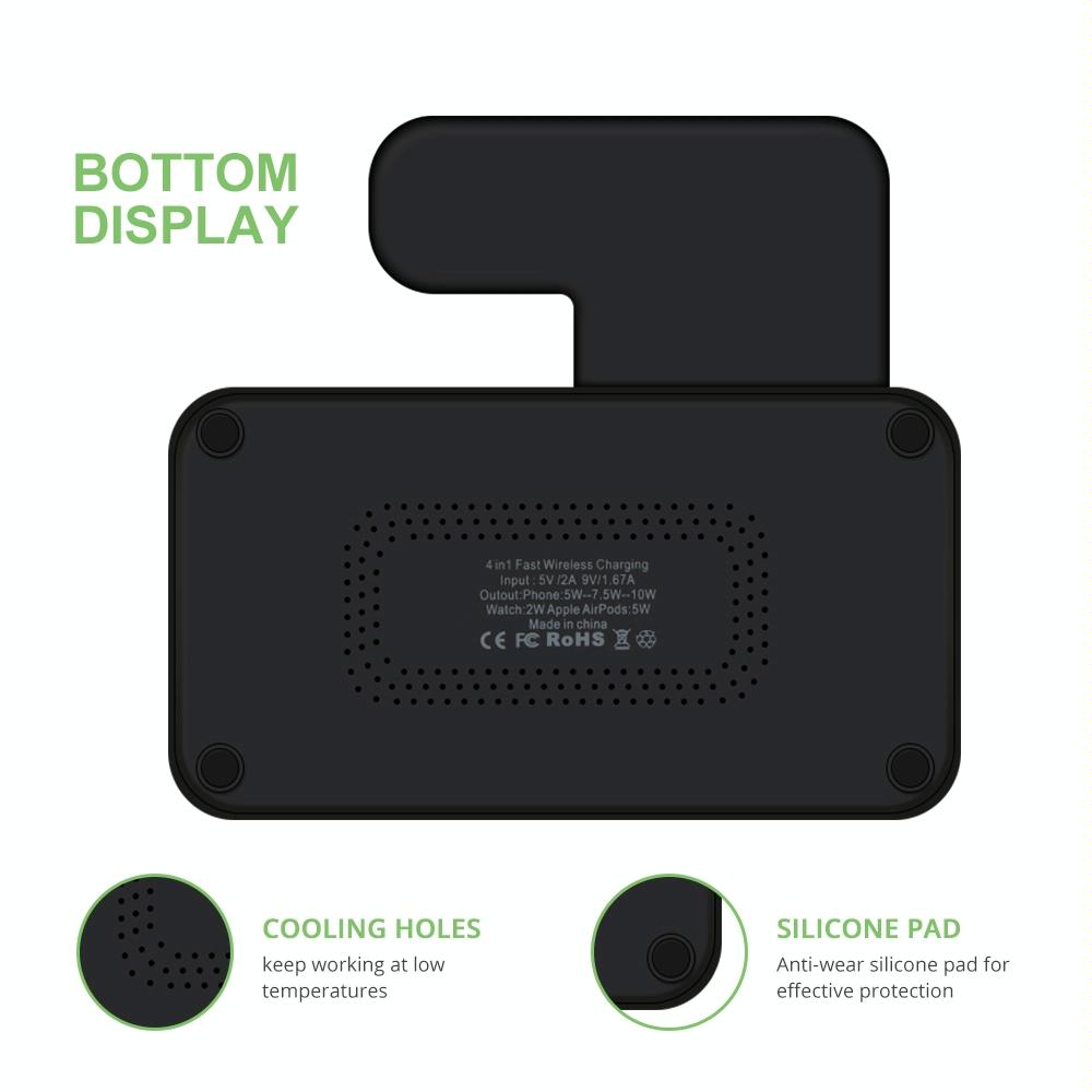 Vertical Wireless Charger With Adjustable Stand