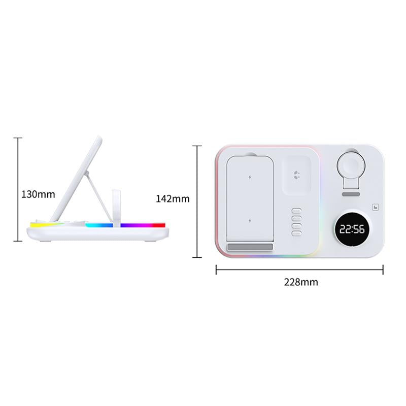 30W Wireless Charger Multifunctional - Black