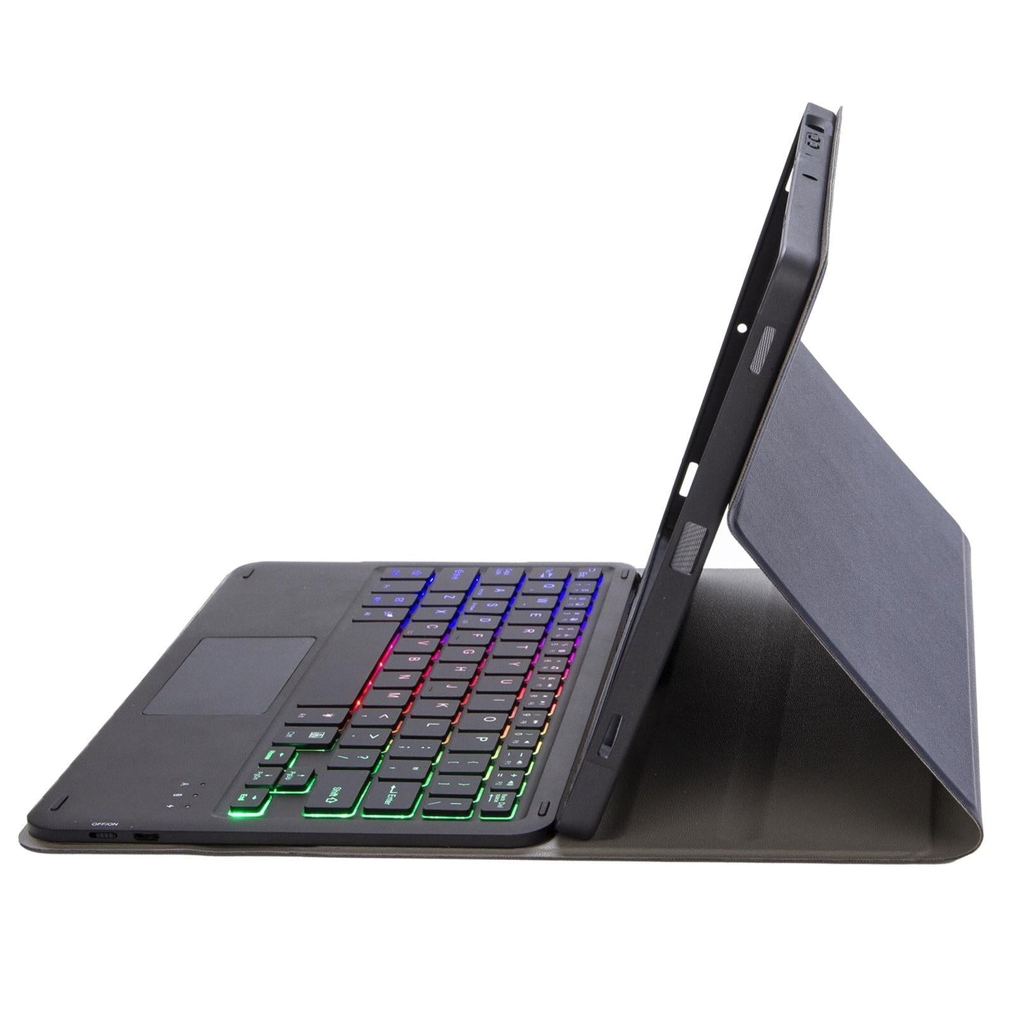 Bluetooth Keyboard Leather Tablet Case For Ipad 10.2 / 10.5 / Air 2019 With Touch Pad & Pen Slot - Gold