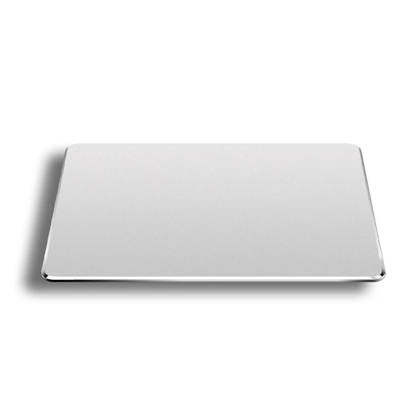 Double Sided Non Slip Aluminum Mouse Pad M Size - Black