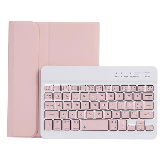 Ultra-Thin Bluetooth Keyboard Tablet Case For Ipad Mini 6 With Stand And Pen Slot - Candy Colour - Black