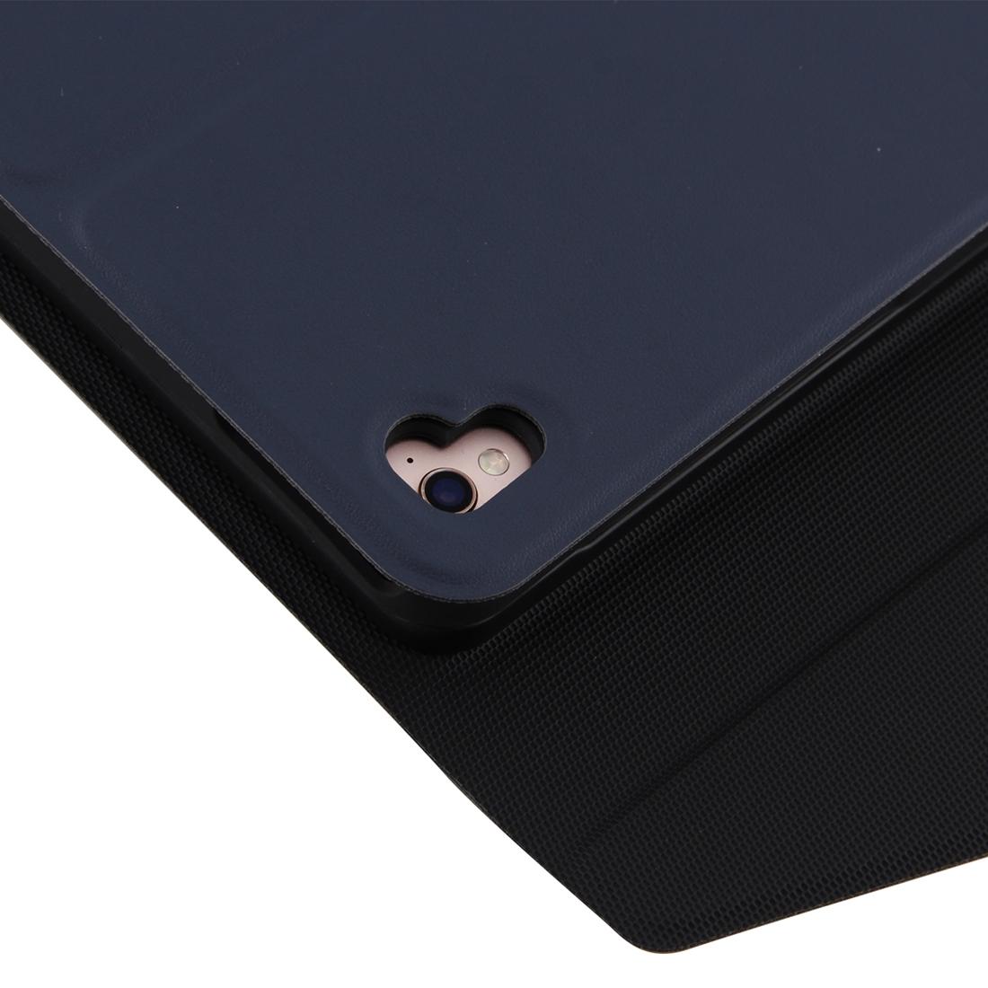 Bluetooth Keyboard & Leather Tablet Case For Ipad Air / Pro 9.7 - Detachable Water Repellent Magnetic Sleep Function 3-Gear Angle Adjustment Pen Slot - Black